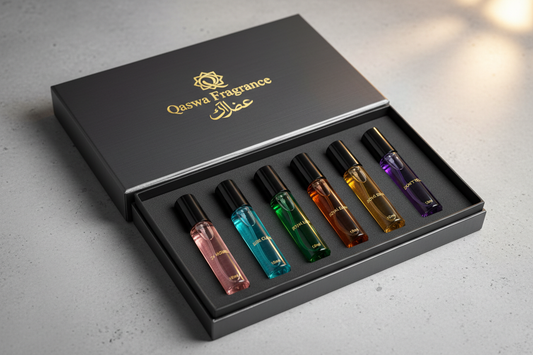 Qaswa Fragrance 5 Tester Box